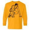 Heavy Cotton Youth Long Sleeve T-Shirt. Thumbnail