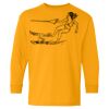 Heavy Cotton Youth Long Sleeve T-Shirt. Thumbnail
