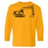 Heavy Cotton Youth Long Sleeve T-Shirt. Thumbnail