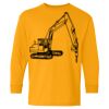 Heavy Cotton Youth Long Sleeve T-Shirt. Thumbnail