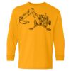 Heavy Cotton Youth Long Sleeve T-Shirt. Thumbnail