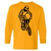 Heavy Cotton Youth Long Sleeve T-Shirt. Thumbnail