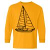 Heavy Cotton Youth Long Sleeve T-Shirt. Thumbnail