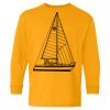 Heavy Cotton Youth Long Sleeve T-Shirt. Thumbnail