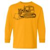Heavy Cotton Youth Long Sleeve T-Shirt. Thumbnail