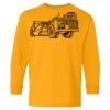 Heavy Cotton Youth Long Sleeve T-Shirt. Thumbnail