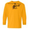 Heavy Cotton Youth Long Sleeve T-Shirt. Thumbnail