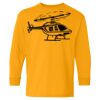 Heavy Cotton Youth Long Sleeve T-Shirt. Thumbnail