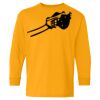 Heavy Cotton Youth Long Sleeve T-Shirt. Thumbnail