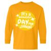 Heavy Cotton Youth Long Sleeve T-Shirt. Thumbnail