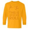 Heavy Cotton Youth Long Sleeve T-Shirt. Thumbnail