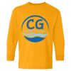 Heavy Cotton Youth Long Sleeve T-Shirt. Thumbnail