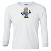 Ultra Cotton® Youth Long Sleeve T-Shirt. Thumbnail