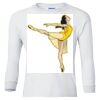Ultra Cotton® Youth Long Sleeve T-Shirt. Thumbnail