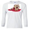 Ultra Cotton® Youth Long Sleeve T-Shirt. Thumbnail