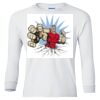 Ultra Cotton® Youth Long Sleeve T-Shirt. Thumbnail