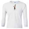 Ultra Cotton® Youth Long Sleeve T-Shirt. Thumbnail