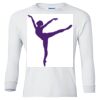 Ultra Cotton® Youth Long Sleeve T-Shirt. Thumbnail