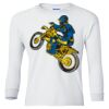 Ultra Cotton® Youth Long Sleeve T-Shirt. Thumbnail