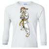Ultra Cotton® Youth Long Sleeve T-Shirt. Thumbnail
