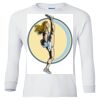 Ultra Cotton® Youth Long Sleeve T-Shirt. Thumbnail