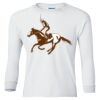 Ultra Cotton® Youth Long Sleeve T-Shirt. Thumbnail