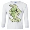 Ultra Cotton® Youth Long Sleeve T-Shirt. Thumbnail