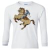 Ultra Cotton® Youth Long Sleeve T-Shirt. Thumbnail
