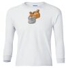 Ultra Cotton® Youth Long Sleeve T-Shirt. Thumbnail