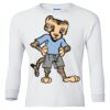 Ultra Cotton® Youth Long Sleeve T-Shirt. Thumbnail