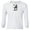 Ultra Cotton® Youth Long Sleeve T-Shirt. Thumbnail