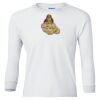 Ultra Cotton® Youth Long Sleeve T-Shirt. Thumbnail