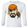 Ultra Cotton® Youth Long Sleeve T-Shirt. Thumbnail