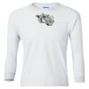 Ultra Cotton® Youth Long Sleeve T-Shirt. Thumbnail