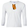 Ultra Cotton® Youth Long Sleeve T-Shirt. Thumbnail