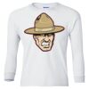 Ultra Cotton® Youth Long Sleeve T-Shirt. Thumbnail