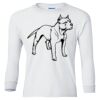 Ultra Cotton® Youth Long Sleeve T-Shirt. Thumbnail