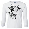 Ultra Cotton® Youth Long Sleeve T-Shirt. Thumbnail