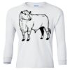 Ultra Cotton® Youth Long Sleeve T-Shirt. Thumbnail