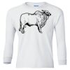 Ultra Cotton® Youth Long Sleeve T-Shirt. Thumbnail