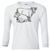 Ultra Cotton® Youth Long Sleeve T-Shirt. Thumbnail