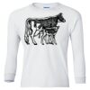 Ultra Cotton® Youth Long Sleeve T-Shirt. Thumbnail