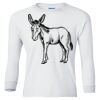 Ultra Cotton® Youth Long Sleeve T-Shirt. Thumbnail
