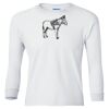 Ultra Cotton® Youth Long Sleeve T-Shirt. Thumbnail