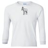 Ultra Cotton® Youth Long Sleeve T-Shirt. Thumbnail