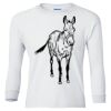 Ultra Cotton® Youth Long Sleeve T-Shirt. Thumbnail