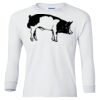 Ultra Cotton® Youth Long Sleeve T-Shirt. Thumbnail
