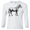 Ultra Cotton® Youth Long Sleeve T-Shirt. Thumbnail