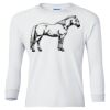 Ultra Cotton® Youth Long Sleeve T-Shirt. Thumbnail
