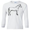 Ultra Cotton® Youth Long Sleeve T-Shirt. Thumbnail